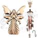 Angel Wind Chimes Outdoor 36 Memorial Brass Wind Bells Retro Brass Garden Wind Chimes Decor Waterproof with S Hook Gifts for Mom Grandma for Patio Yard Garden Indoor Outdoor Decor