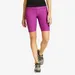 Eddie Bauer Women's Trail Tight Biker Shorts - Deep Magenta - Size L