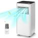 Costway 8000 BTU Portable Air Conditioner 3-in-1 Air Cooler with Fan Dehum Sleep Mode