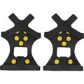 10 Studs Anti\\u2011Skid Snow Ice Climbing Shoe Spikes Ice Grips Cleats Crampons Shoes Cover Anti-Slip Gear