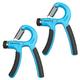 2-Pack Different Resistance (22-88 Lbs/11-132 Lbs) Hand Grip Strengthener Adjustable Strength Trainer for Men Forearm Grip Workout Non-Slip Gripper for Athletes Rock Climbers Kids etc