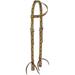 Tough 1 Single Ear Nylon Web Pattern Headstall