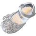 Toddler Baby Girls Sandals Pearl Sequin Rhinestone Bow Princess Shoes Dance Shoes Summer Non Slip Flat
