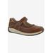 Women's Trust Flat by Drew in Camel Leather (Size 11 XW)