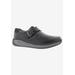 Wide Width Women's Tempo Flat by Drew in Black Leather (Size 11 W)