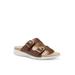 Women's Avery Sandal by Eastland in Dark Walnut (Size 9 M)