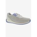 Extra Wide Width Women's Terrain Sneaker by Drew in Grey Purple Mesh (Size 11 WW)