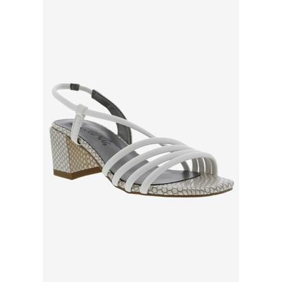 Women's Fling Sandal by Bellini in White Croc Combo (Size 9 1/2 M)