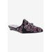 Wide Width Women's Fluent Mule by Bellini in Purple Floral Print (Size 9 W)