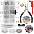 905pcs Jewelry Making Supplies Jewelry Repair Tool Jewelry Finding Kit Earring Making Supply Jewelry Making Kit Jewelry Wire Wire Wrapping Tool Kits Jewelry Pliers Beading Supplies