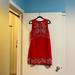 Anthropologie Dresses | Anthropologie Embroidered Dress Size 12 | Color: Orange | Size: 12