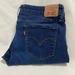 Levi's Jeans | Levi's "711" Classic Mid-Rise Pre-Washed Skinny Jeans; Size 33 $25 | Color: Blue | Size: 33