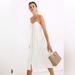 Madewell Dresses | Madewell Women's Cami Button Front Midi Dress | Color: White | Size: 0