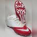 Nike Shoes | Nike Football Mens Size 14.5 Cleats Shoes Red White Superbad Pro 511334 161 New | Color: Red/White | Size: 14.5