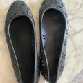 Gucci Shoes | Lightly Worn Plastic Gucci Flats | Color: Black | Size: 8