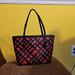 Coach Bags | Coach Small Tote Bag | Color: Black/Red | Size: Os