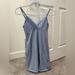 Brandy Melville Dresses | Brandy Melville Dress Blue With Tiny Flowers | Color: Blue/White | Size: One Size