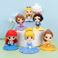 Figurines de princesses Disney Blanche-Neige Sofia Alice Poivre Sirène Aurore 6 modèles de