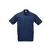 Barfly M60250NBL Metro Edge Brewer Work Shirt w/ Short Sleeves - Poly/Cotton, Navy Blue, Large