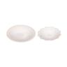 Lot de 2 Vide-Poches Design 'Carmen' 15cm Blanc