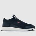 Tommy Jeans flexi sock runner trainers in navy