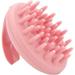 Electric Scalp Massager for Hair Growth Cute Rabbit Head Massager Shampoo Massage Comb Scalp Massager Brush (Pink)