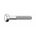 ZORO SELECT N04104.100.0500 Grade 8, 1"-8 Hex Head Cap Screw, Zinc & Yellow