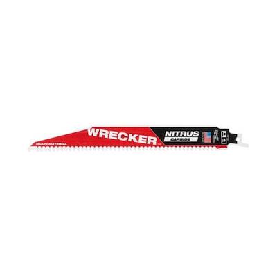 MILWAUKEE TOOL 48-00-5572 9 in. 6 TPI SAWZALL THE WRECKER with NITRUS CARBIDE