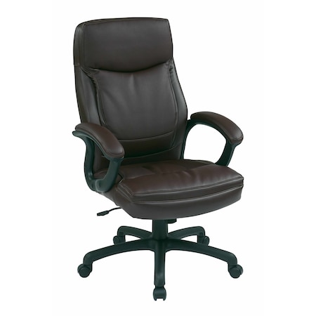 OFFICE STAR EC6583-EC4 Office Chair,46 3/4 in H,Burgundy