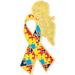 PinMart s Autism Awareness Ribbon Angel Enamel Lapel Pin