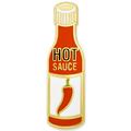 Spicy Hot Sauce Bottle Enamel Lapel Pin