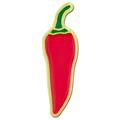 PinMart s Spicy Red Chili Pepper Food Enamel Lapel Pin