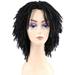 6 inch Synthetic Dreadlocks Wig Twist Wigs for Black Women Short Curly Wigs Natural Crochet Wigs(2Pack)