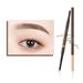 Pjtewawe eyebrow pencil extremely fine eyebrow pencil waterproof eyebrow pencil brow enhancing kit with eyebrow brush.create natural eyebrows and keep them all day dark brown