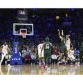 Jayson Tatum Boston Celtics Unsigned Game Winner vs. 76ers Photograph