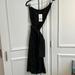 Zara Dresses | One Shoulder Black Sequins Dress | Color: Black | Size: S