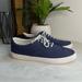 J. Crew Shoes | J. Crew Men’s Explorer Canvas Lace Up Boat Shoe Sneaker Like New | Color: Blue/White | Size: 11.5