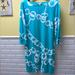 Lilly Pulitzer Dresses | Lilly Pulitzer Turquoise Dress | Color: Blue | Size: L