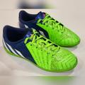 Adidas Shoes | Kids Adidas Indoor Futsol Soccer Shoe | Color: Blue/Green | Size: 5bb