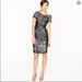 J. Crew Dresses | J.Crew Watercolor Garden Dress (Size 0) | Color: Green/Purple | Size: 0