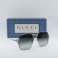 Gucci Accessories | Final Price Newest Gucci Gg1322sa 001 Sunglasses | Color: Gold/Gray | Size: 64 - 16 - 135