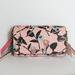 Kate Spade Bags | Kate Spade New York Cameron Small Flap Crossbody Pink Multi Paper Rose | Color: Black/Pink | Size: Os