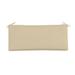 Replacement Bench Cushion - 39x17.5 - Fast Dry, Canvas Sand Sunbrella - Ballard Designs Canvas Sand Sunbrella - Ballard Designs