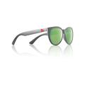 Redfin Polarized Key Largo Sunglasses Matte Gray Frame Seagrass Polarized Lens One Size 2102