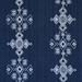 Schumacher Bohemia Nadira Linen Blend Fabric in Blue | 53 W in | Wayfair 82070