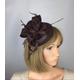 Brown Fascinator Coffee Pillbox Chocolate Wedding Hat Ladies Day Mother Of The Bride Groom Brown Hatinator Ascot Occasion