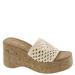 Madden Girl Zaharra - Womens 8 White Sandal Medium