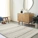 Cesar 5' x 7'6" Modern Wool Bone Area Rug - Hauteloom