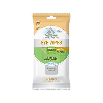 Four Paws Healthy Promise Cat & Dog Eye Wipes, 35 count