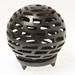 Dakota Fields 6" Ceramic Tabletop Tealight Holder Ceramic in Black | 6 H x 6 W x 6 D in | Wayfair FEDD2971C422419CA1E9434DA73019EF